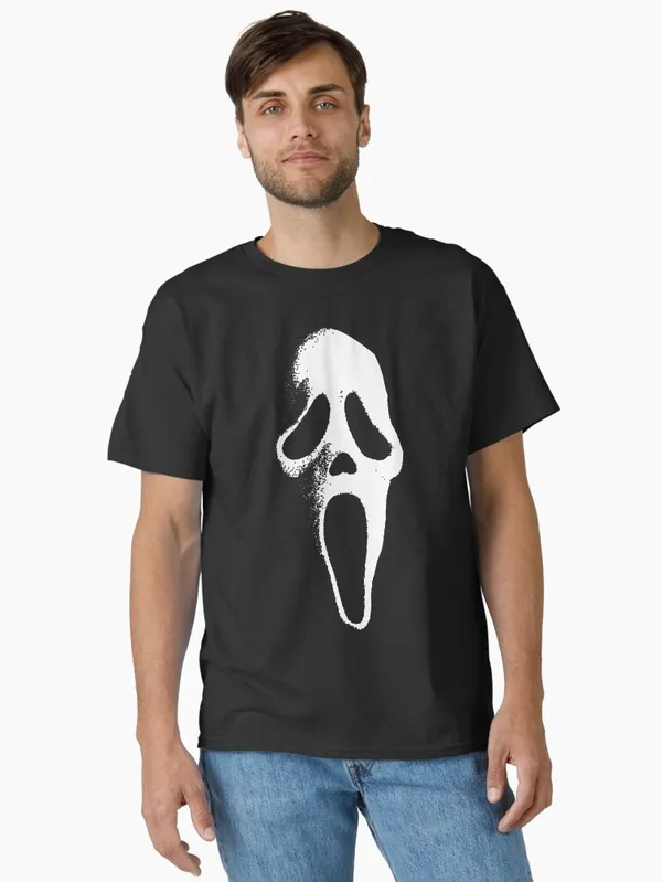 SCREAM_MASK_Classic_T-Shirt