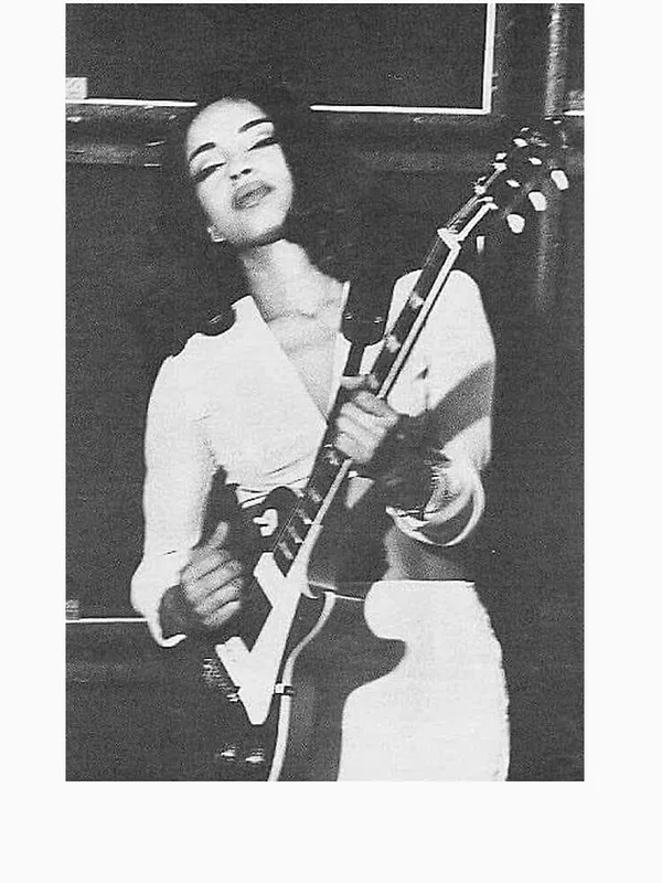 Sade_playing_the_guitar_Classic_T-Shirt