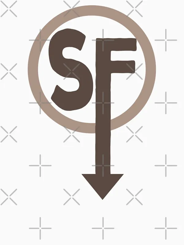 Sanitys_falls,_Sally_face_logo_Classic_T-Shirt