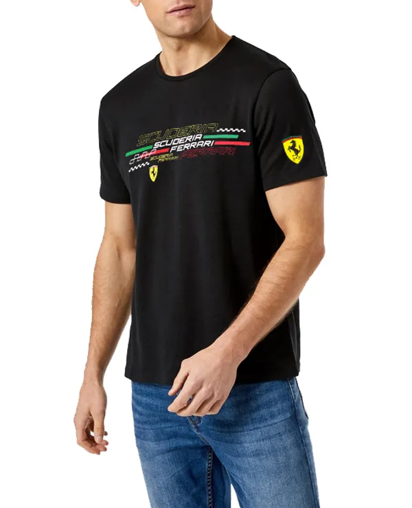 Scuderia_Ferrari_Crewneck_Black_T-Shirt