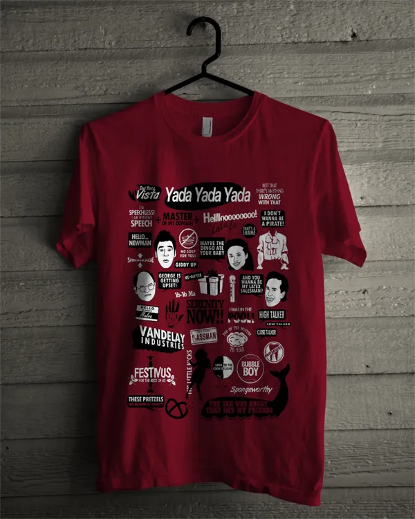 Seinfeld_Maroon_T-Shirt