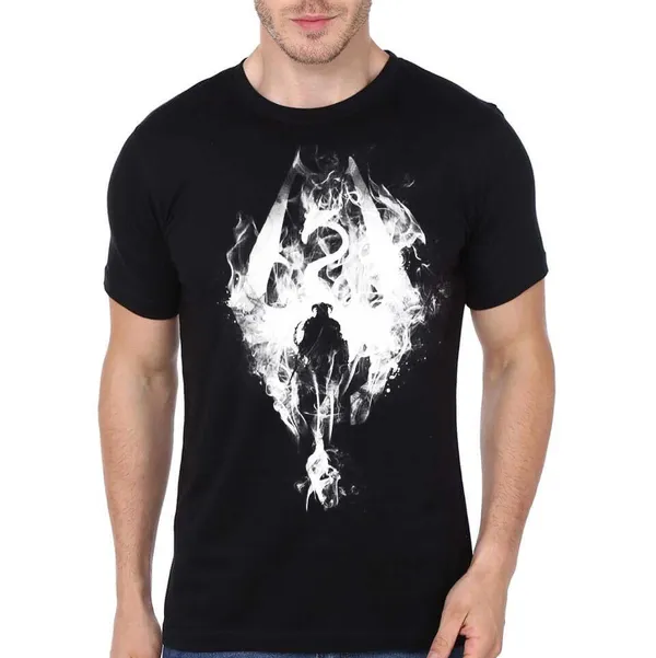 Skyrim_Black_T-Shirt