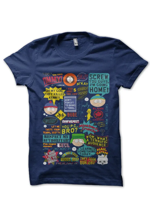 South_Park_Blue_T-Shirt