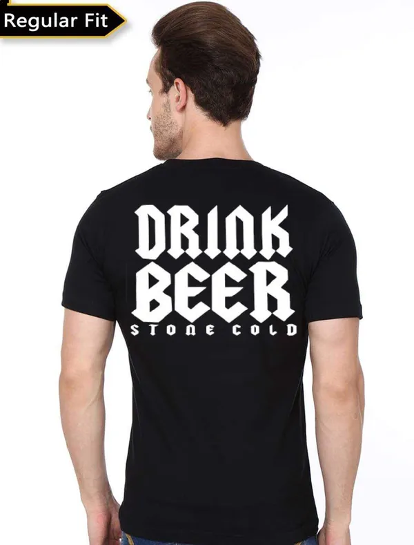 Stone_Cold_Half_Sleeve_Black_T-Shirt