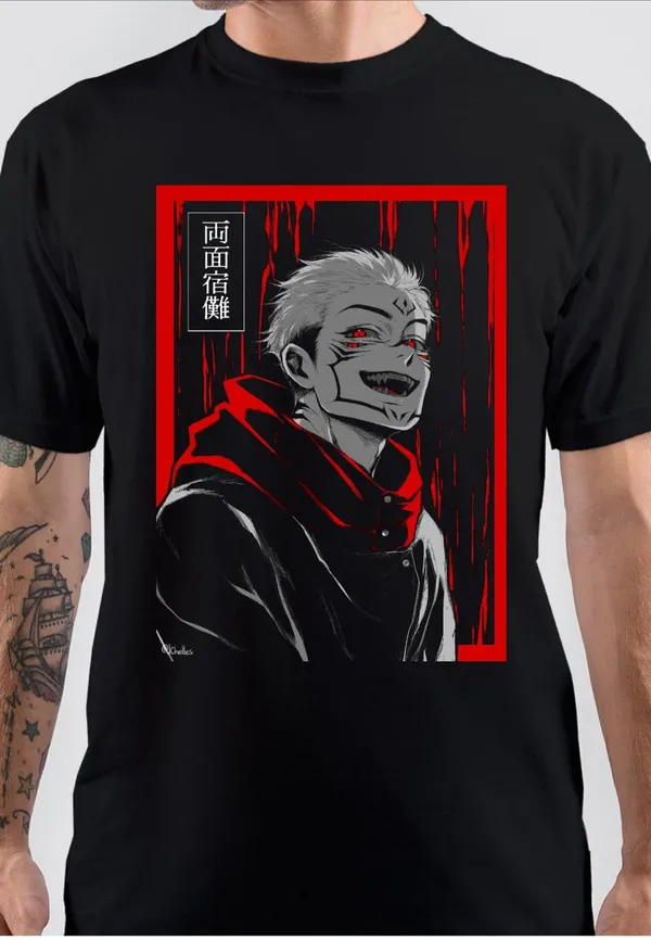 Sukuna_Jujutsu_Kaisen_T-Shirt