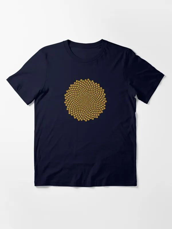 Sunflower,_Seed,_Fibonacci,_Spiral,_Golden_Ratio,_Math,_Geometry_Essential_T-Shirt