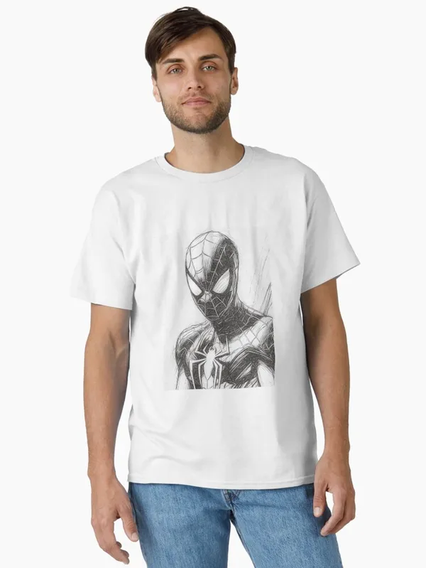 Superhero_Art_Classic_T-Shirt