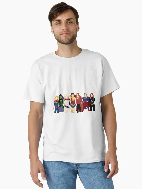 Superheroes_Classic_T-Shirt