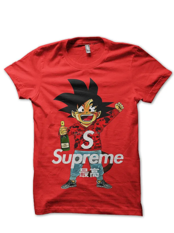 Supreme_DBZ_Goku_Red_T-Shirt