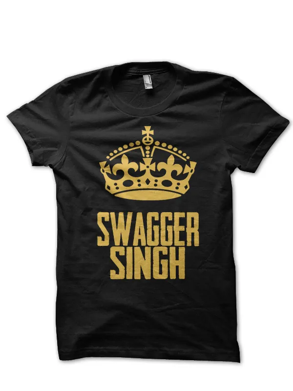 Swagger_Singh_Black_T-Shirt