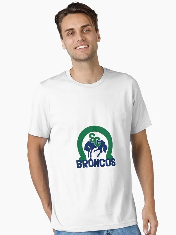 Swift_Current_Broncos_Essential_T-Shirt