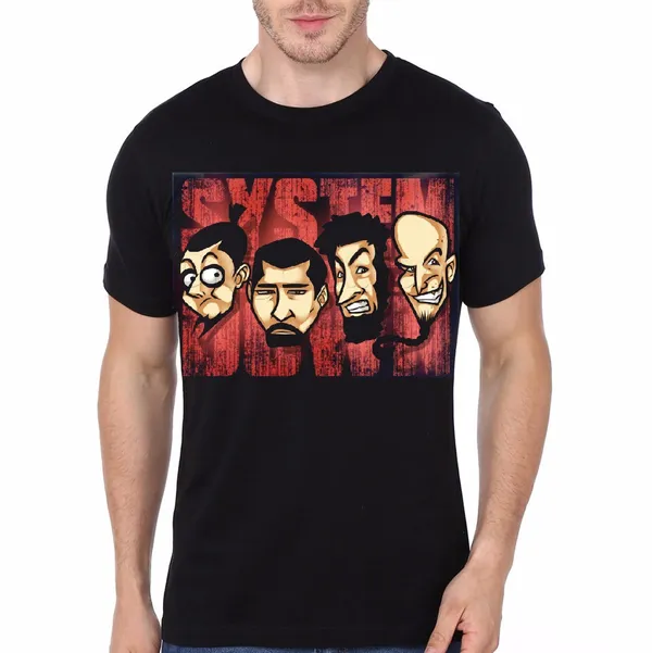 System_Of_Down_Black_T-Shirt