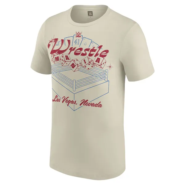 Tan_WrestleMania_41_Old_School_Ring_T-Shirt