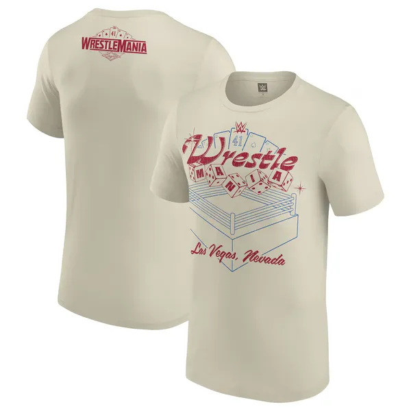 Tan_WrestleMania_41_Old_School_Ring_T-Shirt