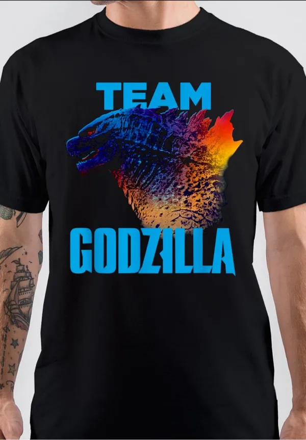 Team_Godzilla_Black_T-Shirt