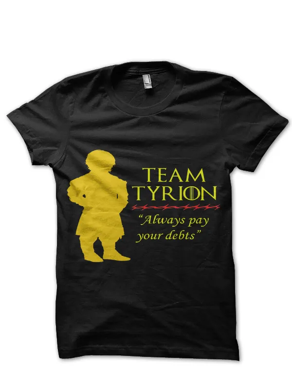 Team_Tyrion_Black_T-Shirt