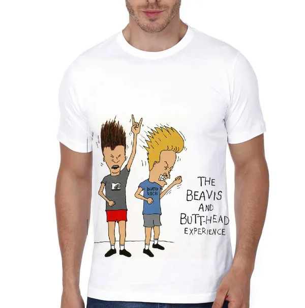 The_Beavis_And_Butt-Head_Experience_White_T-Shirt