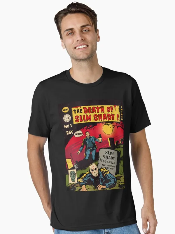 The_Death_of_Slim_Sahdy_Essential_T-Shirt