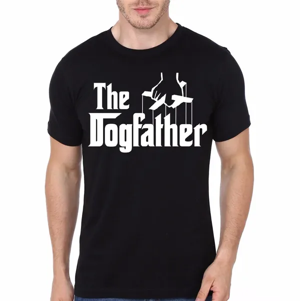 The_Dogfather_Black_T-Shirt