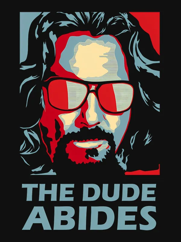 The_Dude_Abides_Man_Essential_T-Shirt