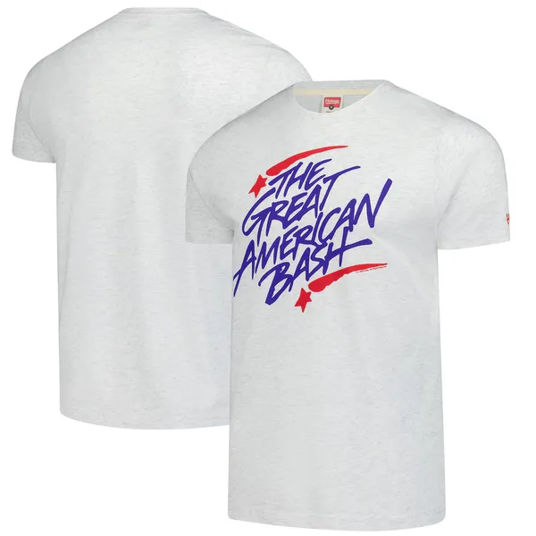 The_Great_American_Bash_Retro_Event_Logo_Tri-Blend_T-Shirt