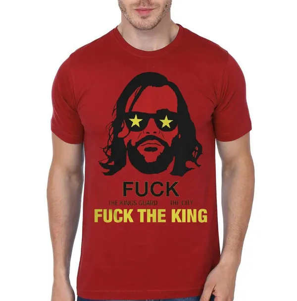 The_Hound_Fuck_The_King_Red_T-Shirt