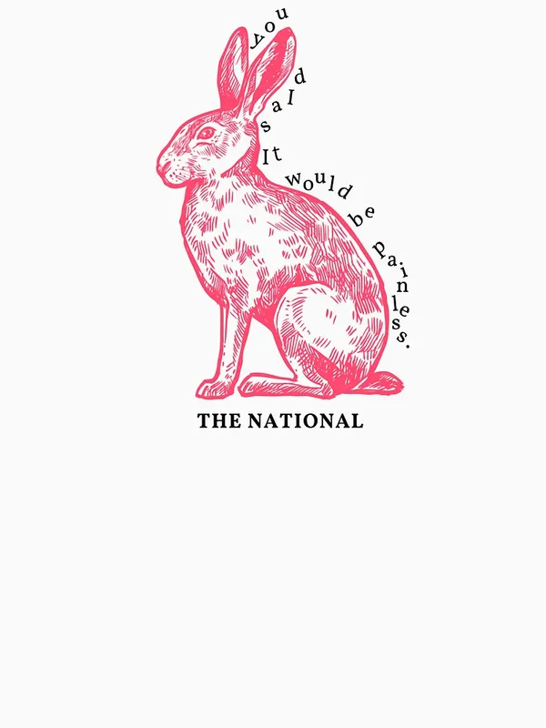 The_National,_"Pink_Rabbits"_Classic_T-Shirt