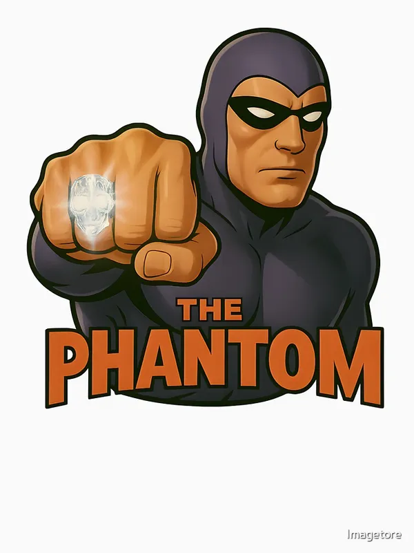 The_Phantom_–_Legendary_Skull_Ring_Hero__T-Shirt
