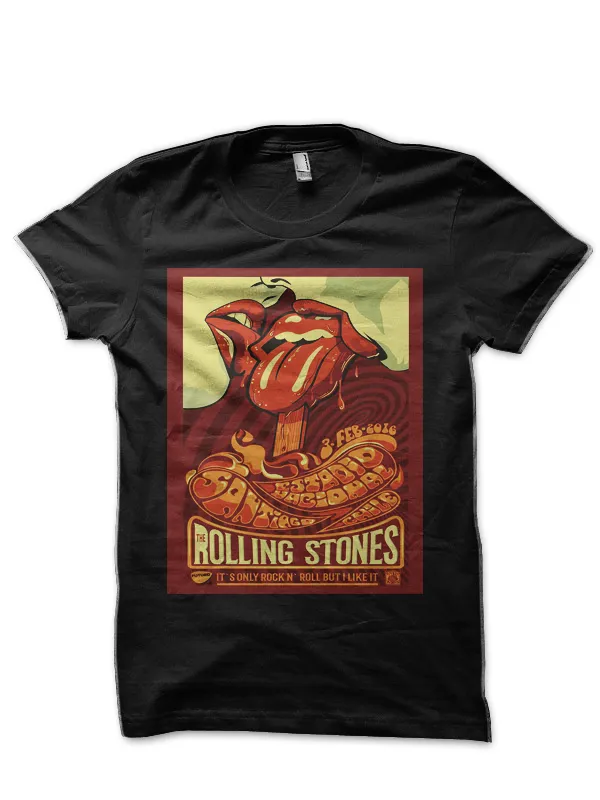 The_Rolling_Stones_Half_Sleeve_T-Shirt