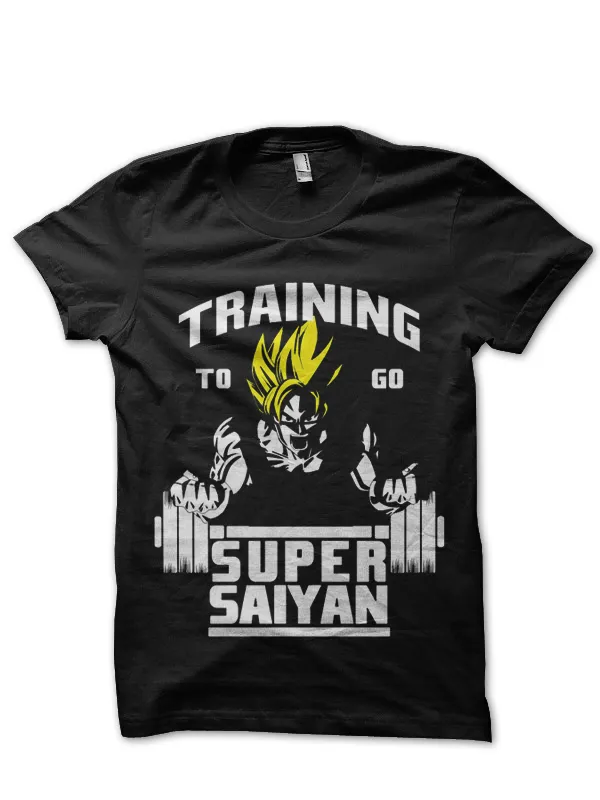 Training_To_Go_Super_Saiyan_T-Shirt