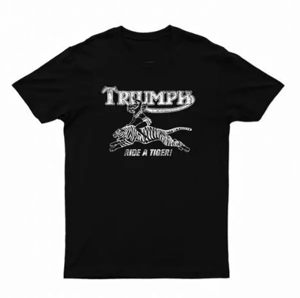 Triumph_Vintage_Black_T-Shirt