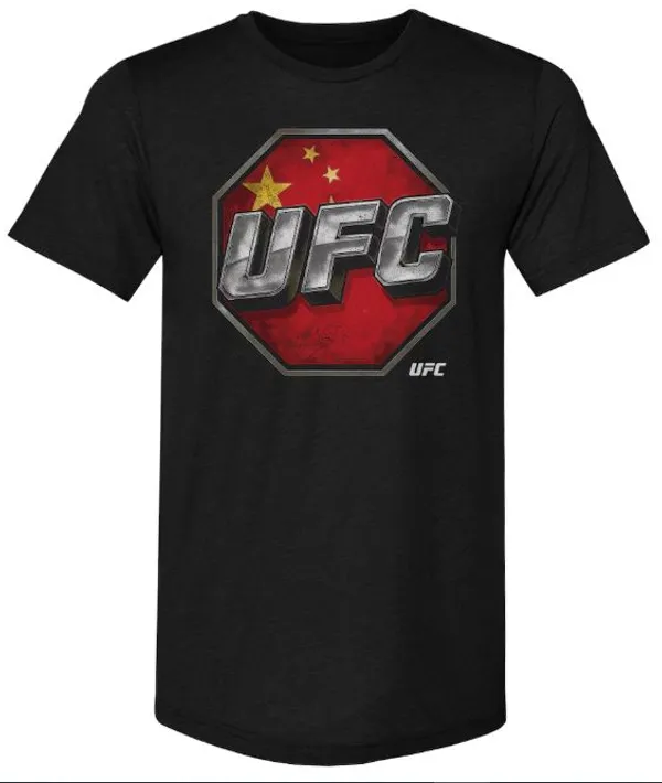 UFC_China_Flag_Tri-Blend_T-Shirt