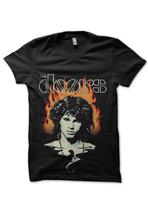 WILD_CHILD_–_The_Doors_Black_T-Shirt