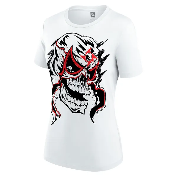 WWE_Authentic_White_Penta_Mask_T-Shirt