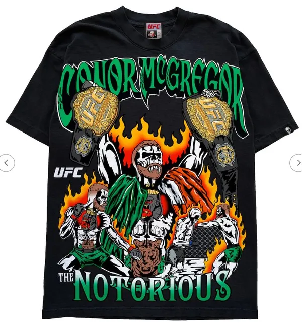 Warren_Lotas_Black_Conor_McGregor_Graphic_T-Shirt