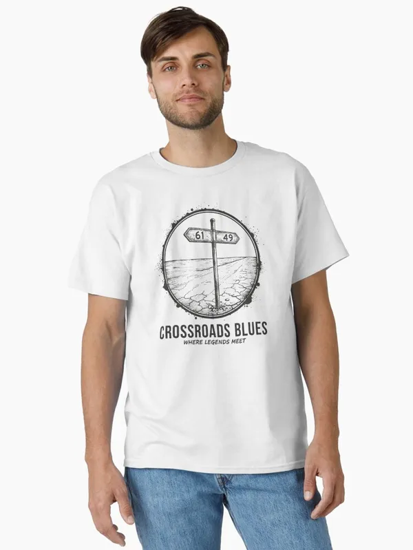 Where_Legends_Meet_by_Elias_Brick_Intelligent_Groove_Classic_T-Shirt