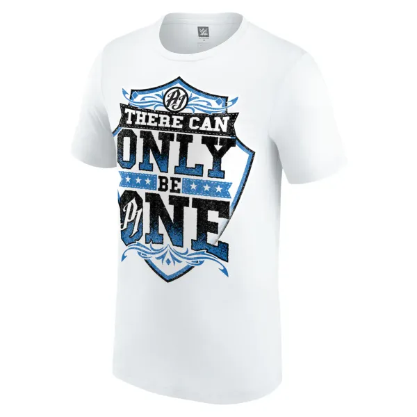 White_AJ_Styles_There_Can_Only_Be_One_T-Shirt