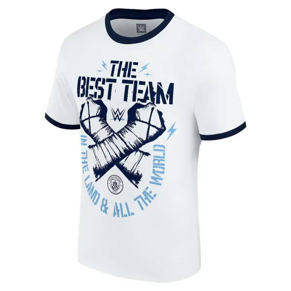 White_CM_Punk_WWE_x_Manchester_City_The_Best_Team_T-Shirt