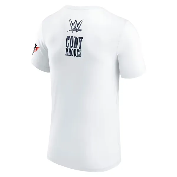 White_Cody_Rhodes_Stars_&_Stripes_Nightmare__Round_Neck_T-Shirt_For_Men