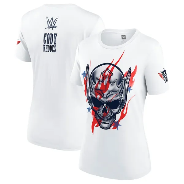 White_Cody_Rhodes_Stars_&_Stripes_Nightmare_T-Shirt