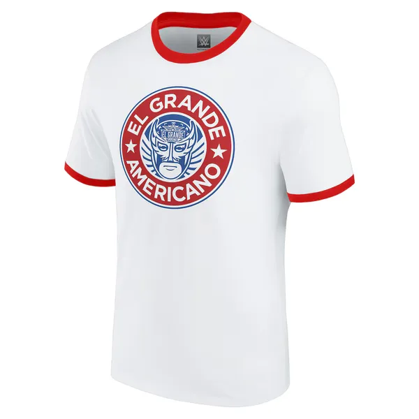 White_El_Grande_Americano_Ringer_T-Shirt