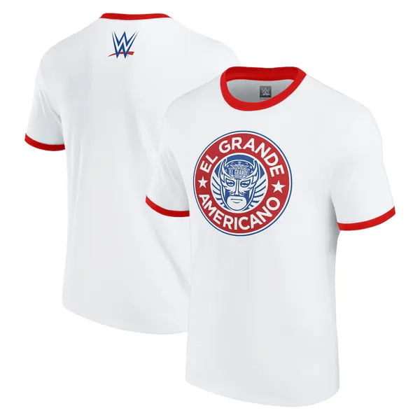 White_El_Grande_Americano_Ringer_T-Shirt