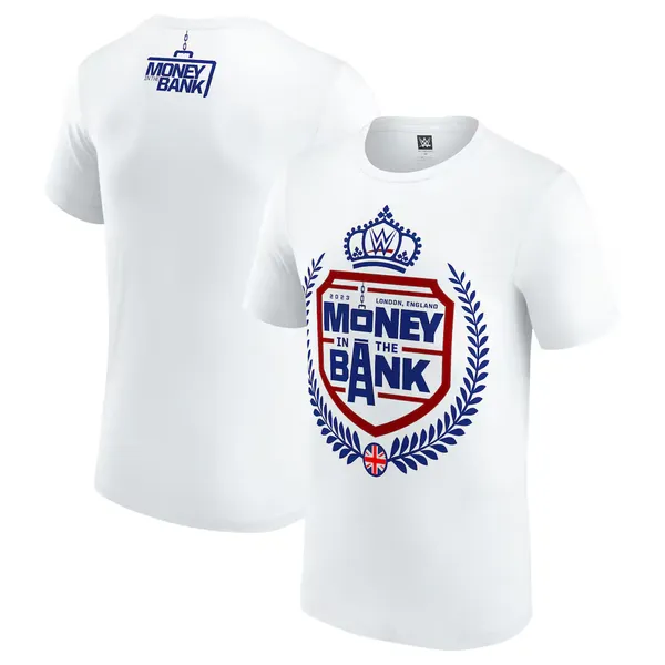 White_Money_in_the_Bank_2023_Crest_T-Shirt