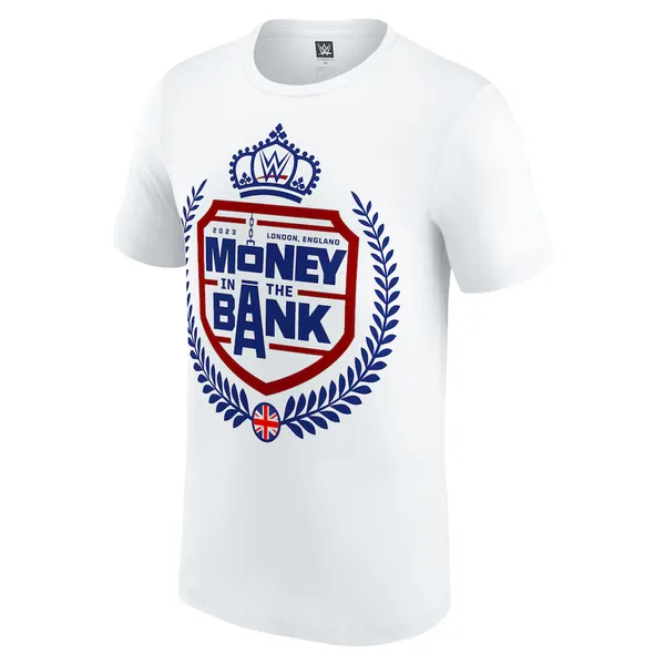 White_Money_in_the_Bank_2023_Crest_T-Shirt