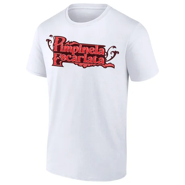 White_Pimpinela_Escarlata_AAA_Superstar_T-Shirt