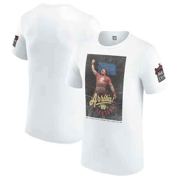 White_Tito_Santana_Saturday_Night's_Main_Event_Long_Island_Tito_T-Shirt