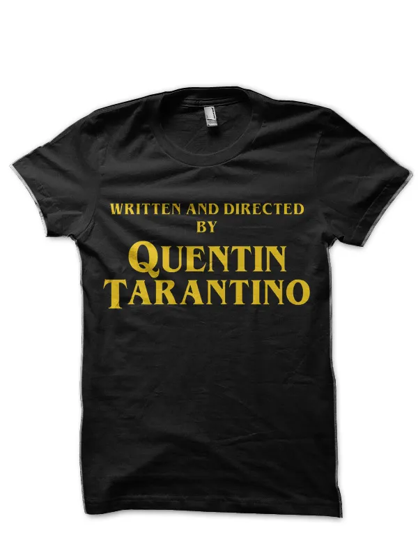 Written_And_Directed_By_Quentin_Tarantino_Black_T-Shirt
