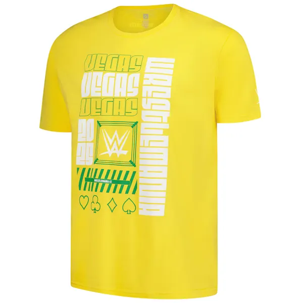 Yellow_WrestleMania_41_Trendy_T-Shirt