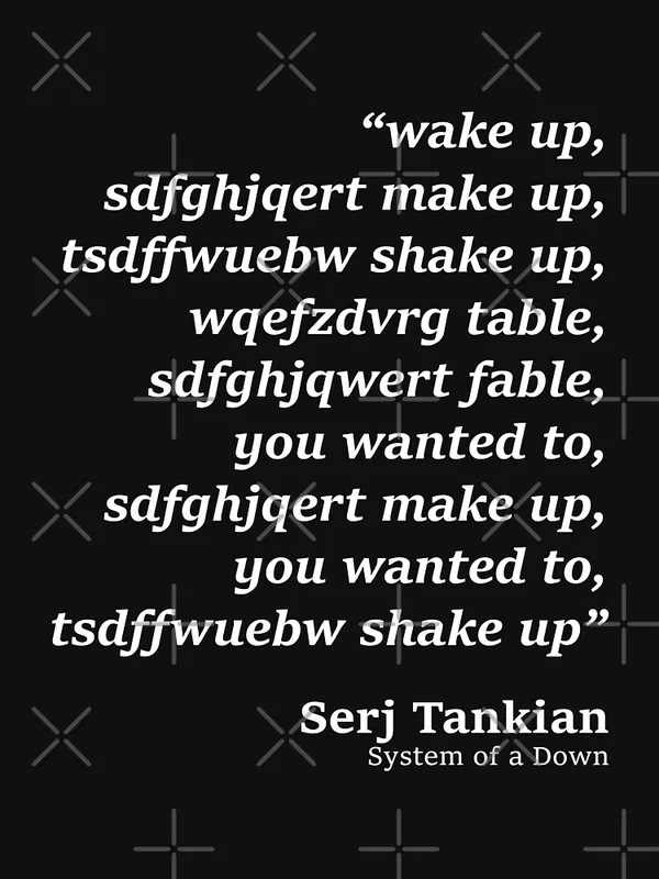wake_up_-_System_of_a_Down_-_Chop_Suey_parody_Classic_T-Shirt
