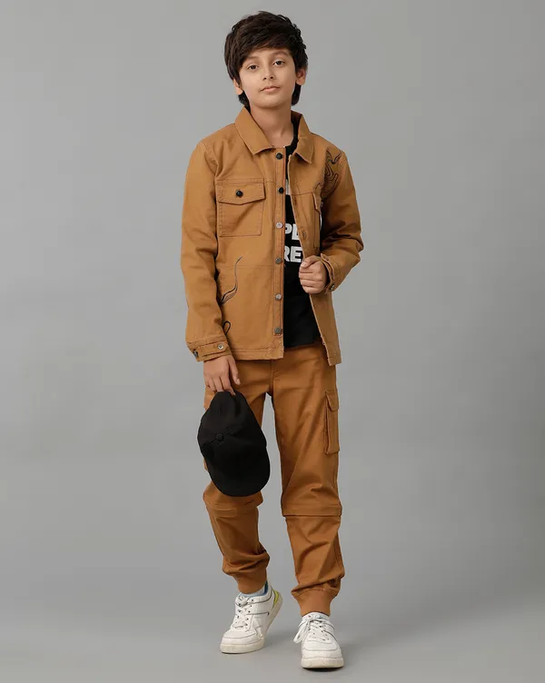Under_Fourteen_Only_Boys_Blue_Checked_Casual_Shirt_|_Half_Sleeves_Regular_Fit_Collared_100%_Cotton_Seersucker_Shirt_with_Chest_Pocket_&_Graphic_Print_for_Kids